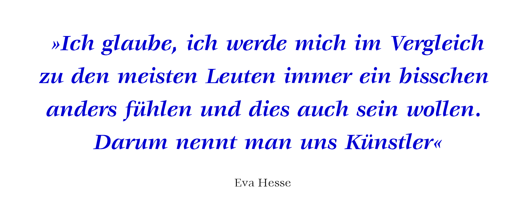 quote eva hesse